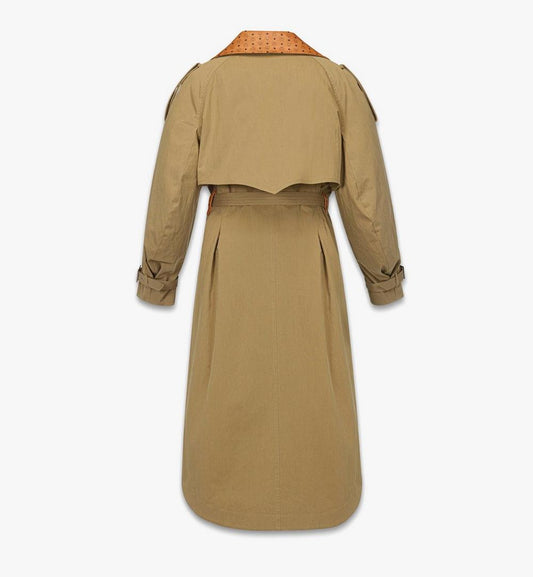 MFCFAMM02IG040-W MCM COL CTTN TWILL TRENCH COAT IG, 040|BEIGE