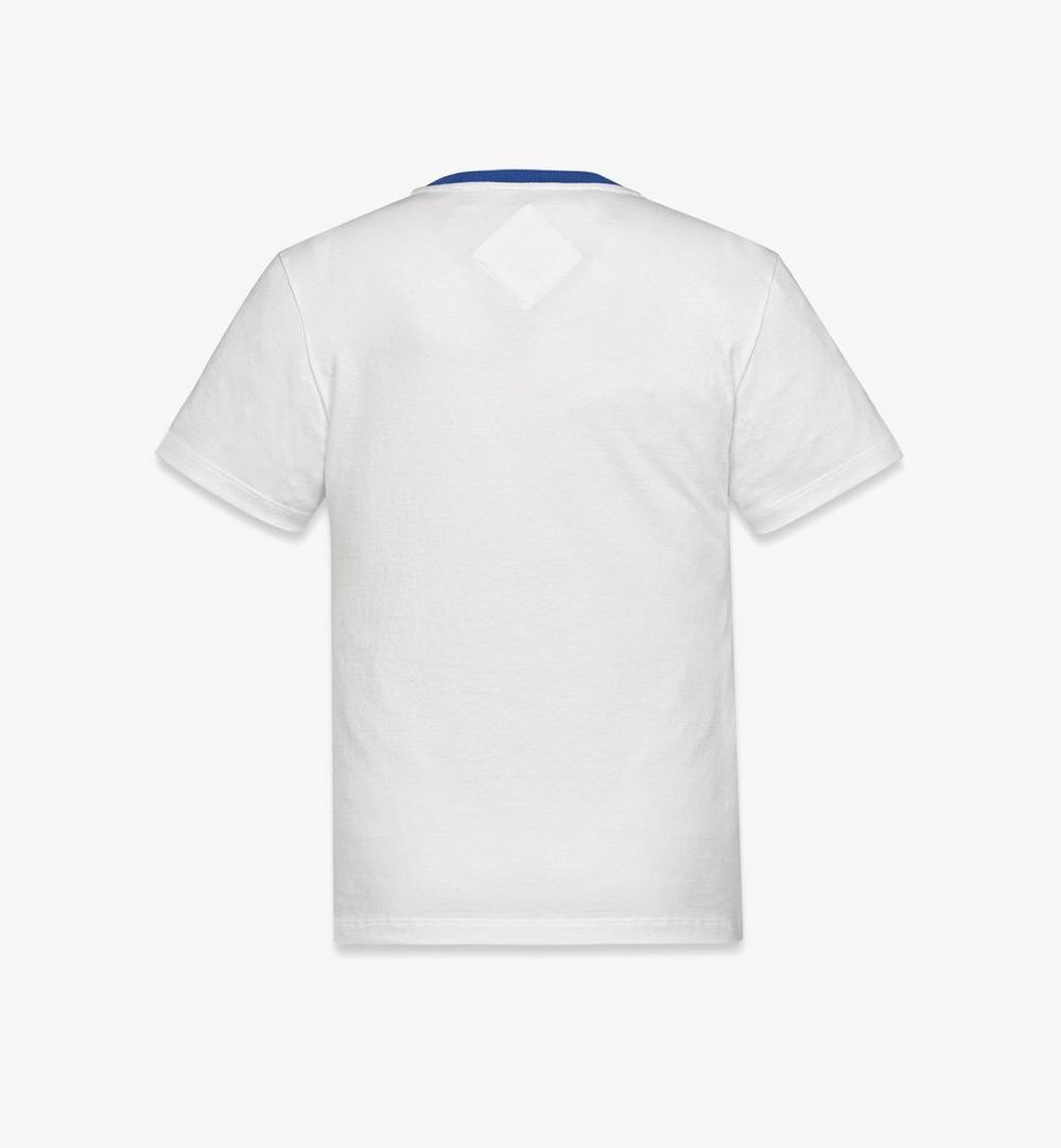 MFTFAMM02WT00S-W MCM COL GRAPHIC CTTN  JSY T-SHI, SMALL|White
