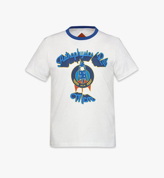 MFTFAMM02WT00M-W MCM COL GRAPHIC CTTN  JSY T-SH, MEDIUM|White