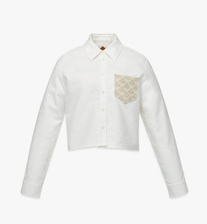 MFHFSMM01WT038-W MCM COL JQD PCK OXFORD SHIRT WT, 038|White
