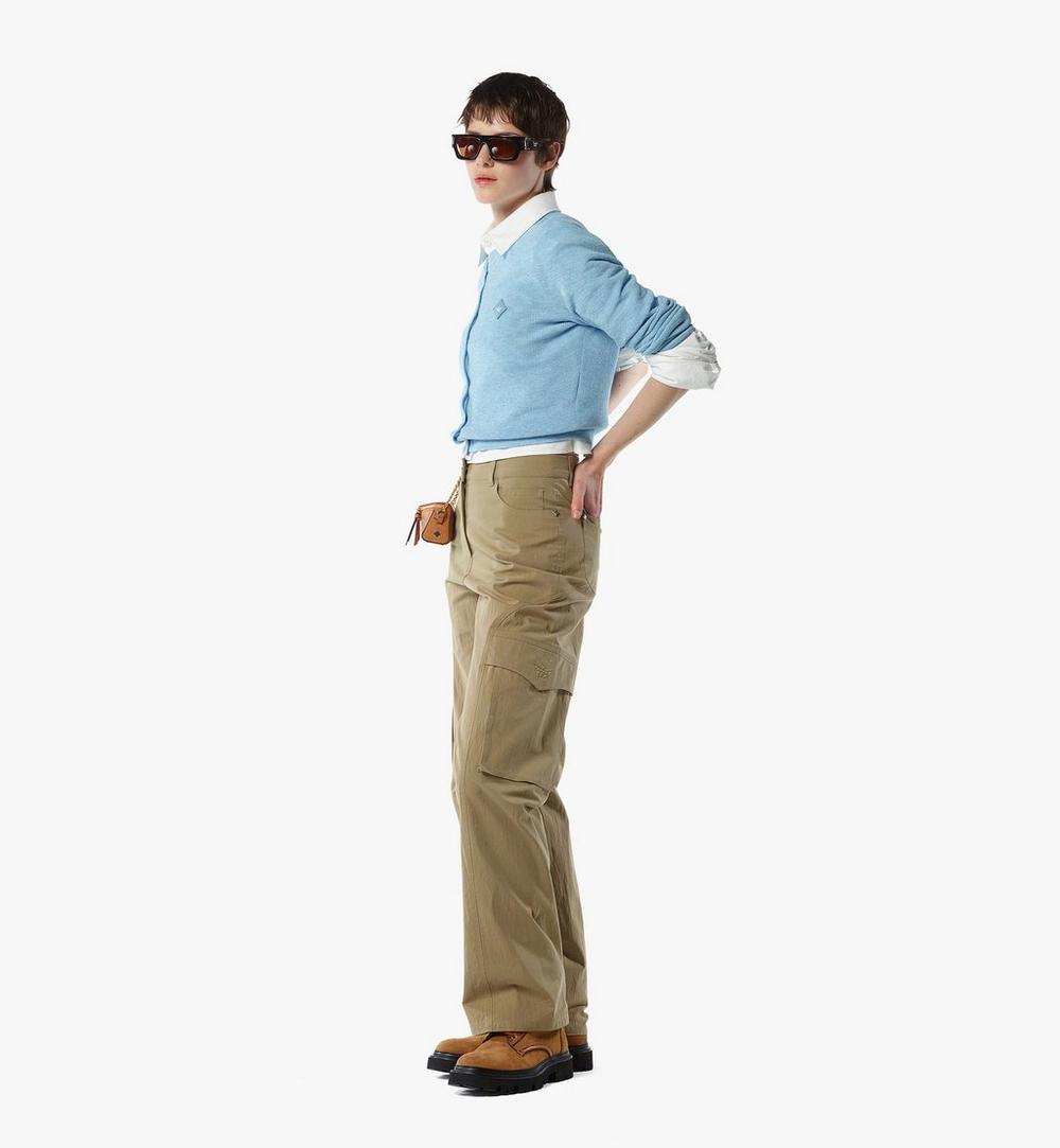 MFDFAMM02L800L-W MCM COL SUMMER KNIT CARDIGAN L8, LARGE|DELLA ROBBIA BLUE