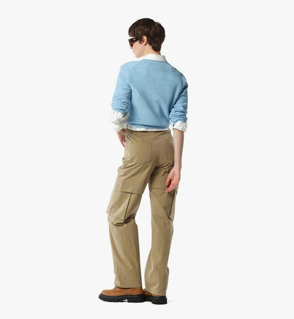 MFDFAMM02L800L-W MCM COL SUMMER KNIT CARDIGAN L8, LARGE|DELLA ROBBIA BLUE