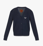 MFDFAMM01VC00L-W MCM COL SUMMER KNIT CARDIGAN VC, LARGE|NAVY BLAZER