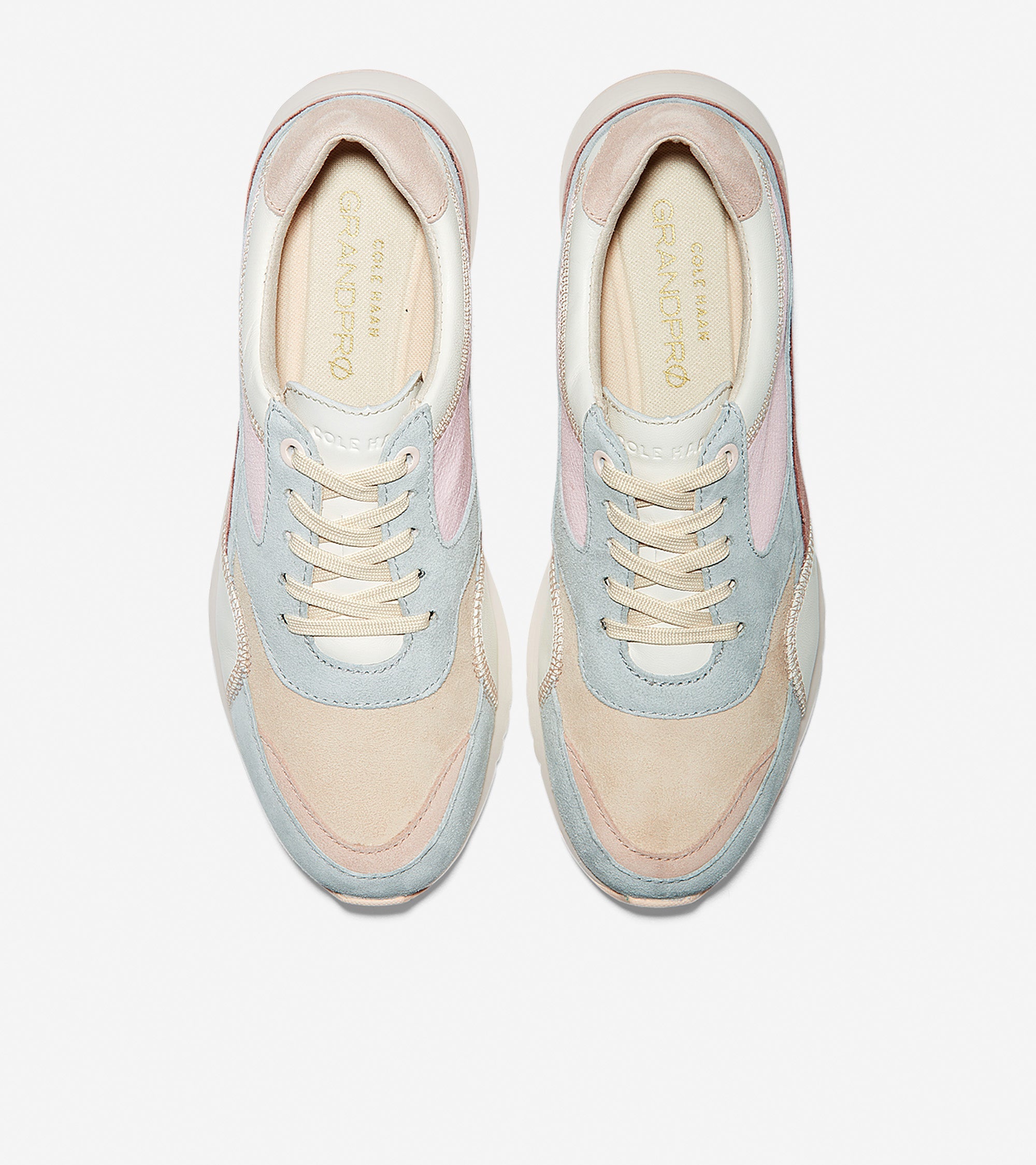 ColeHaan-GrandPrø Downtown Sneaker-w14252-Ivory Leather-Mist-Burlwood