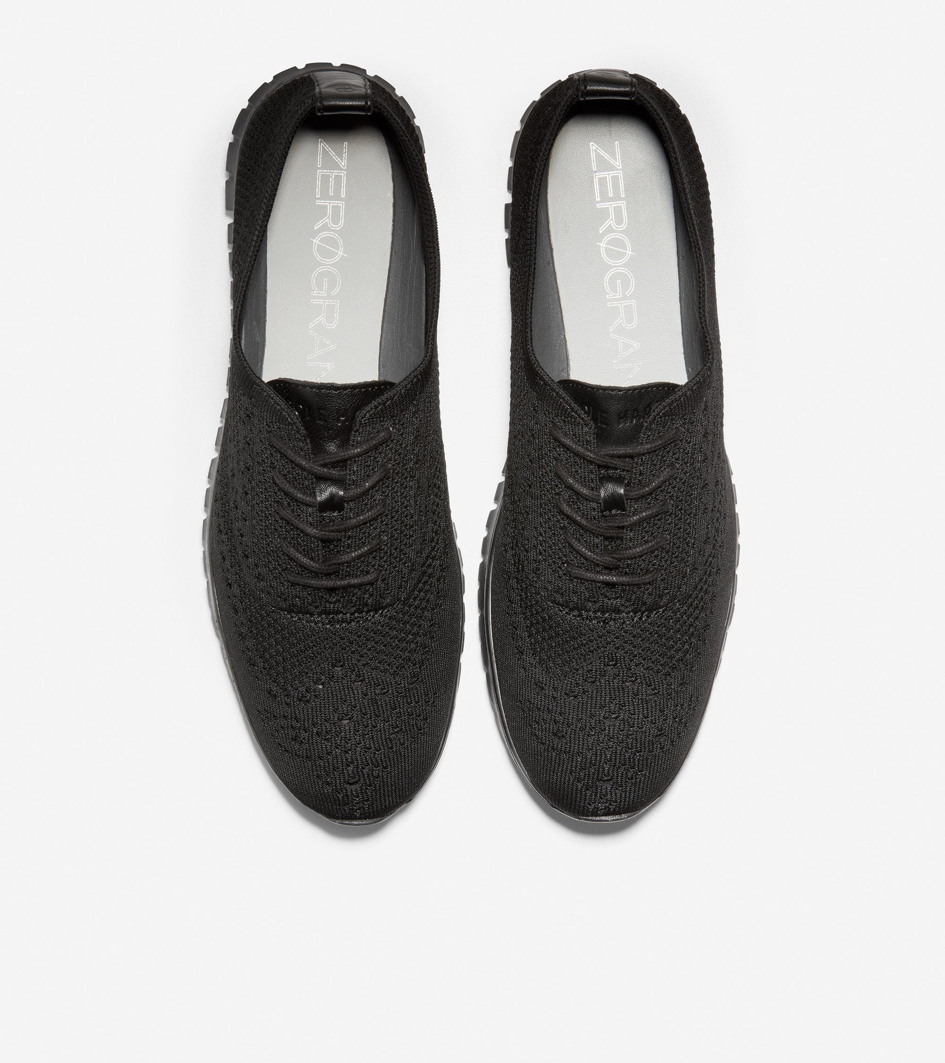ColeHaan-ZERØGRAND Wingtip Oxford-w17828-Black Stitchlite™-Black