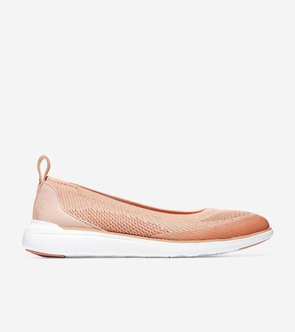 ColeHaan-ZERØGRAND Global Ballet-w18217-Mahogany Rose Stitchlite™