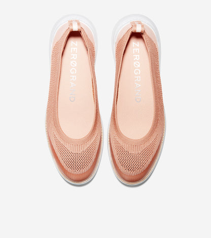 ColeHaan-ZERØGRAND Global Ballet-w18217-Mahogany Rose Stitchlite™