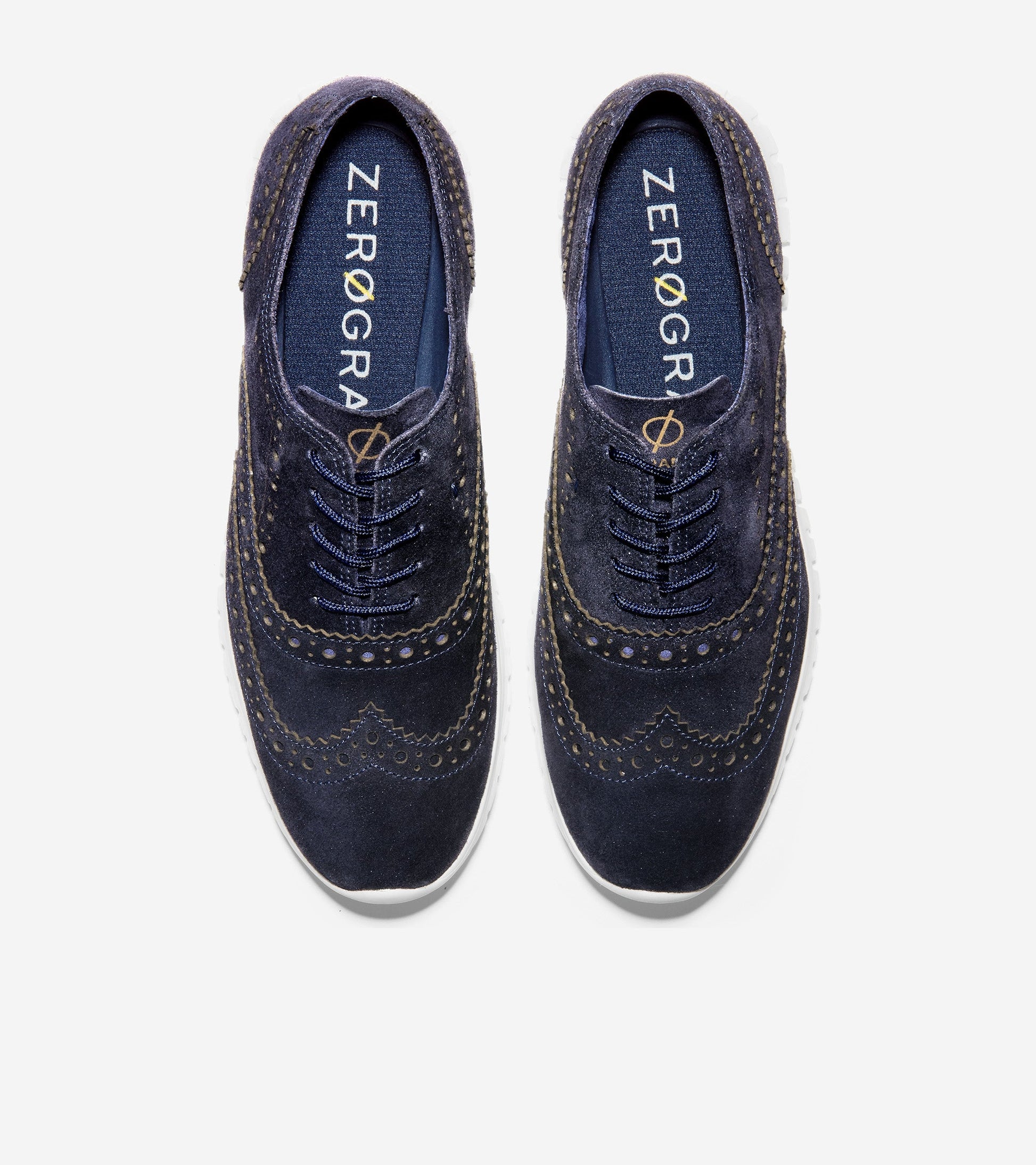 ColeHaan-ZERØGRAND Wingtip Oxford-w19293-Dark Navy Sparkle Leather