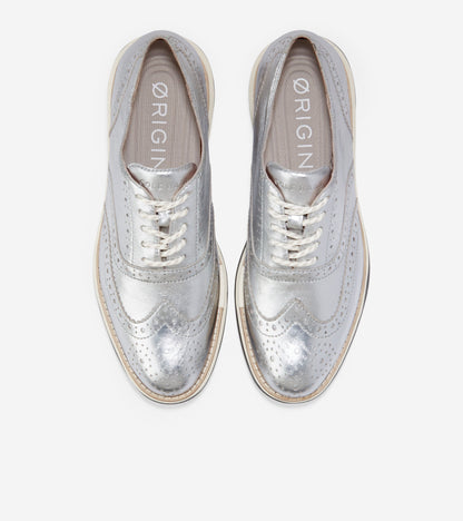 ColeHaan-ØriginalGrand Energy Twin Oxford-w21307-Silver-Paloma