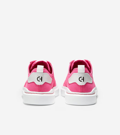 ColeHaan-GrandPrø Rally Canvas Court Sneaker-w23289-Bright Berry