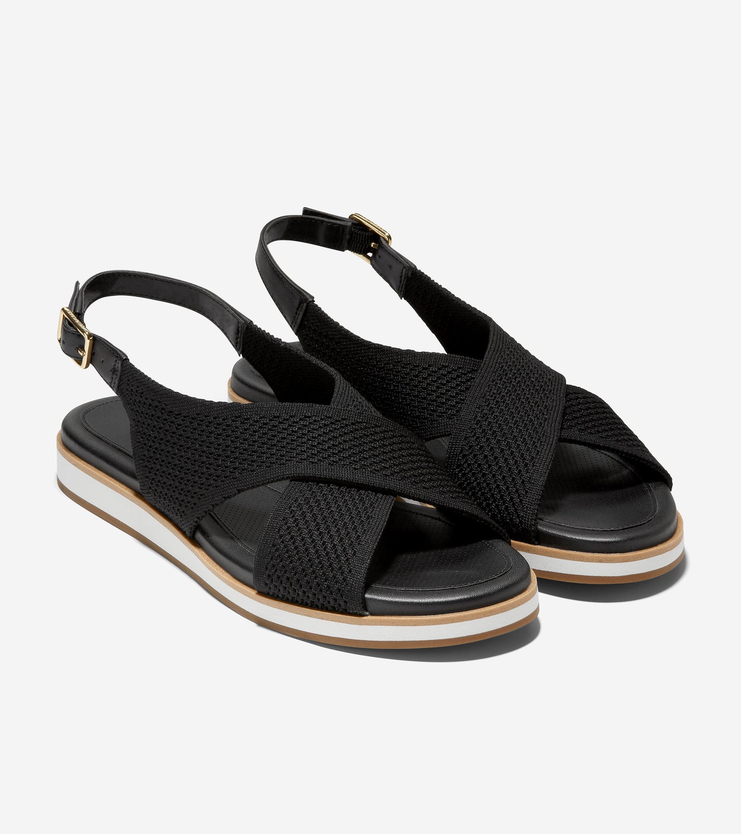 Mikaela Sandal-w23300-Black Stitchlite™