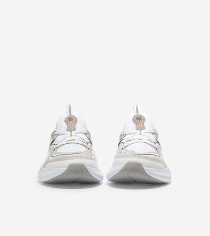 w25243-ZERØGRAND Outpace 2 Running Shoe-White-Dove Stitchlite™