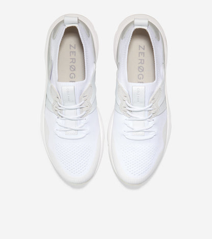 w26015-ZERØGRAND All-Day Trainer-Optic White Knit