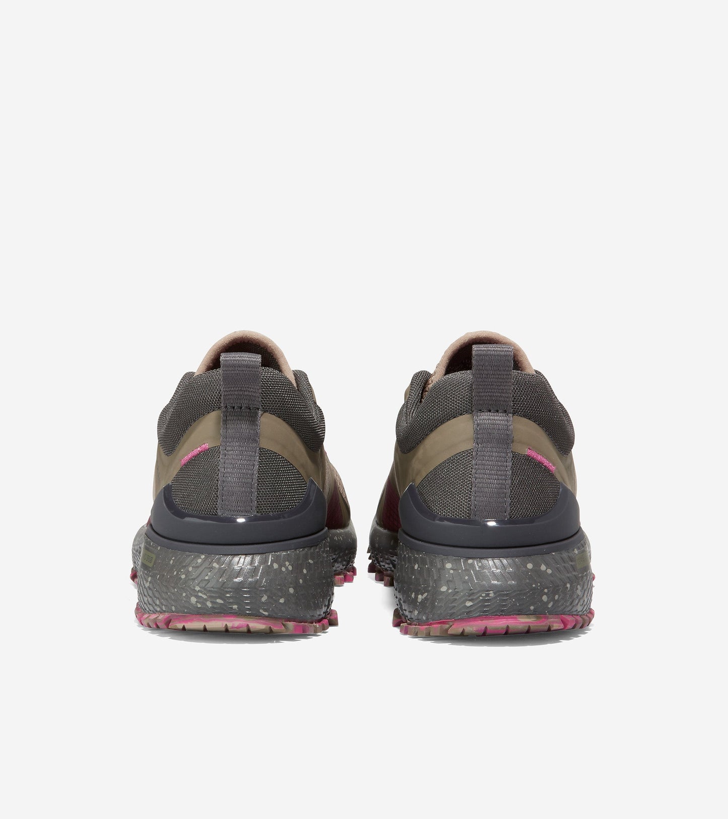 W26102-ZERØGRAND Overtake All-Terrain Running Shoe II-Dune-Pink Peacock