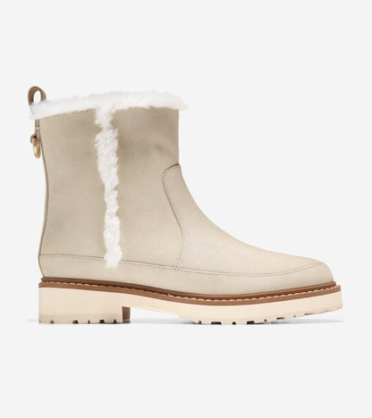 W26256-Women's Greenwich Bootie-Angora Suede-Shearling