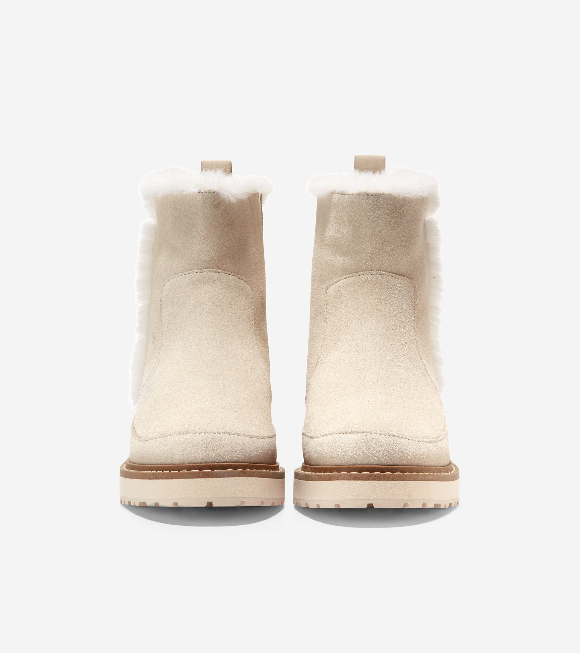 W26256-Women's Greenwich Bootie-Angora Suede-Shearling