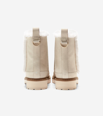 W26256-Women's Greenwich Bootie-Angora Suede-Shearling