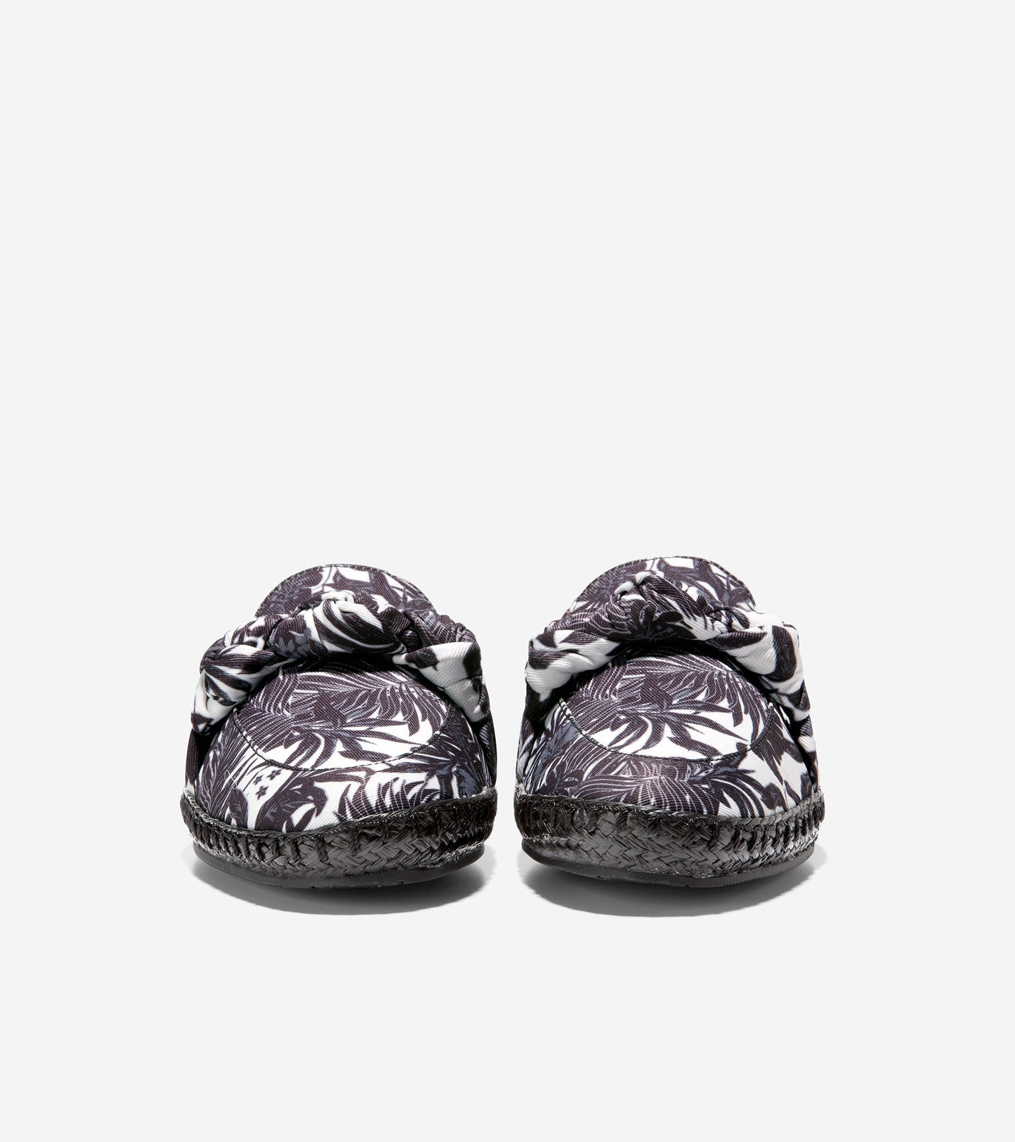 w26287-Women's Cloudfeel Knotted Espadrille-Black-Ivory Beverly Floral Print