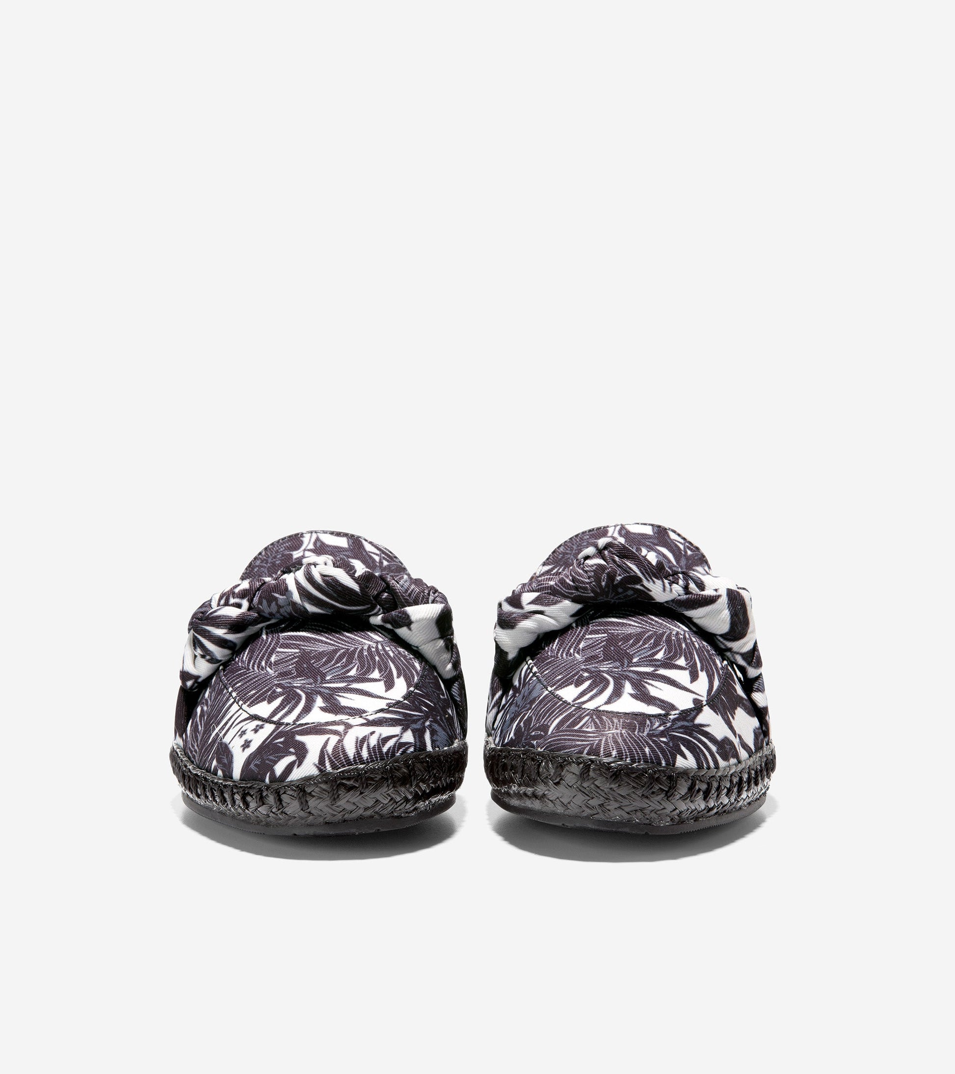 w26287-Women's Cloudfeel Knotted Espadrille-Black-Ivory Beverly Floral Print