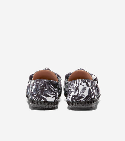 w26287-Women's Cloudfeel Knotted Espadrille-Black-Ivory Beverly Floral Print