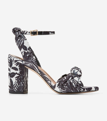 w26292-Women's Kaycee Knotted Sandal-Black-Ivory Beverly Floral Print