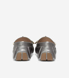 w26338-Women's Evelyn Bow Driver-Pewter Metallic