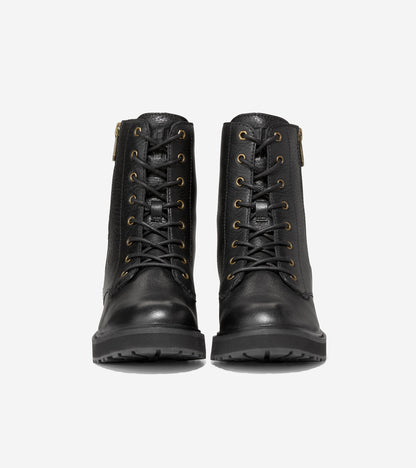 W26376-Women's Greenwich Lace-Up Bootie-Black