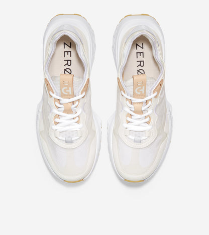 W26755-Women's 5.ZERØGRAND Running Shoe-Optic White-Bleached Tan