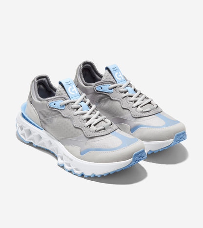 W26756-Women's 5.ZERØGRAND Running Shoe-Microchip-Blue Bell-Optic White