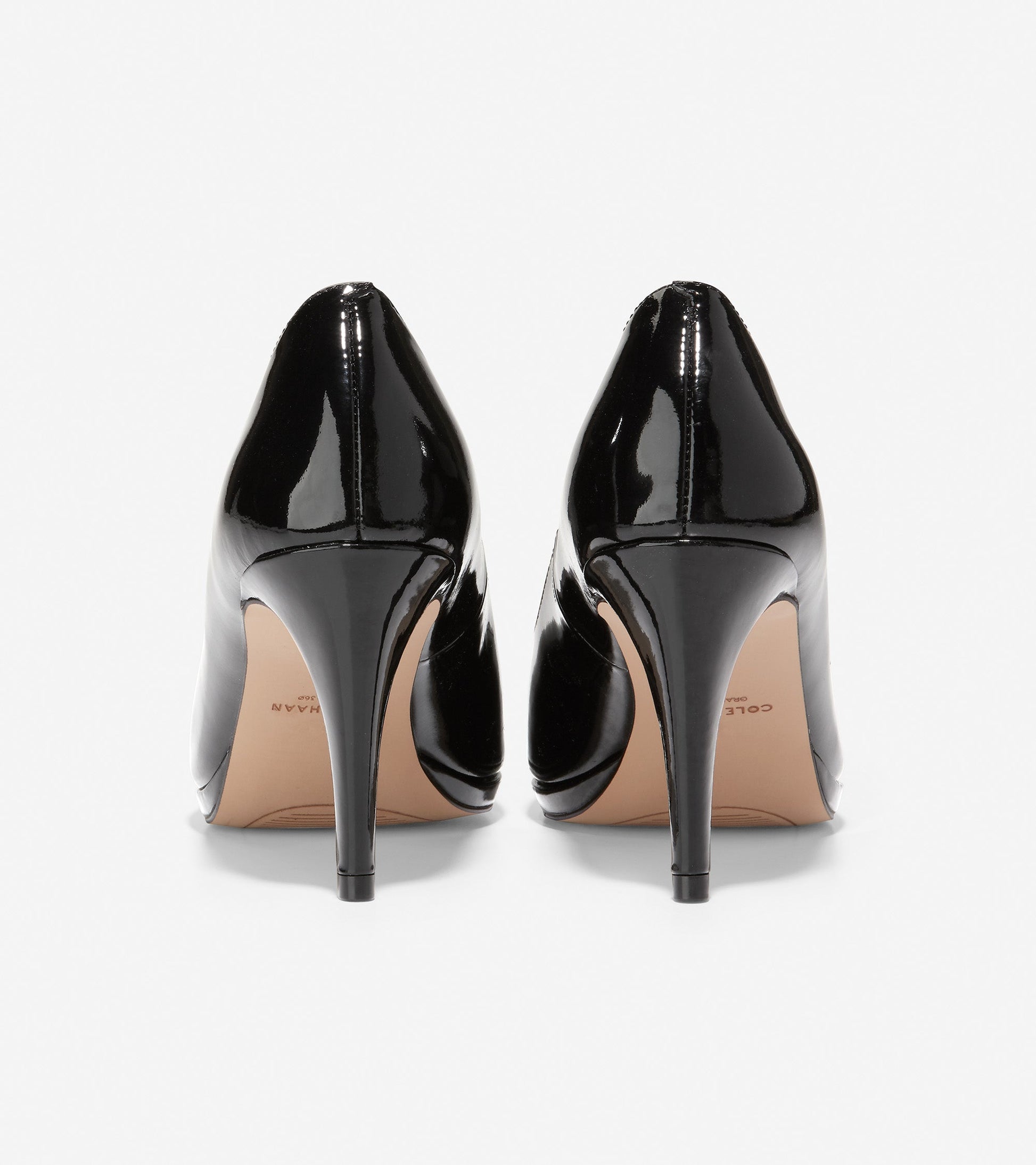 w26814-Women's Drado Peep Toe Platform Pump-Black