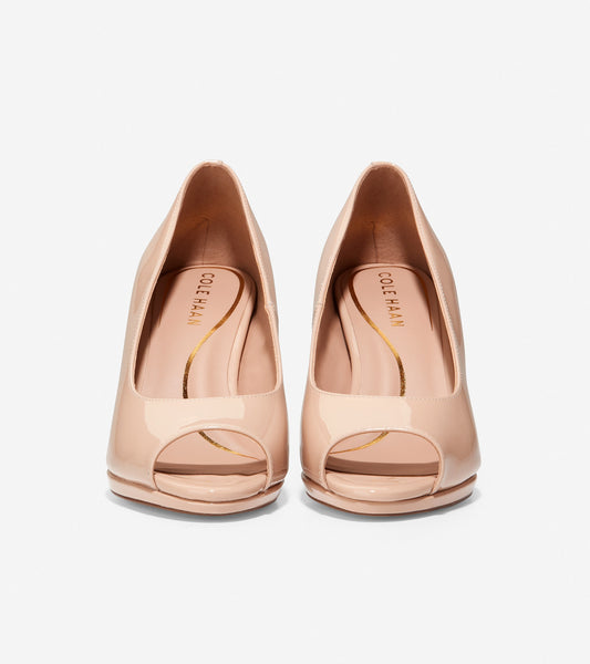 w26815-Women's Drado Peep Toe Platform Pump-Brush