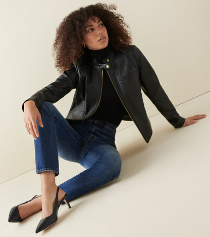 w26827-Women's Vandam Sling Back Pump-Black