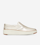 w26880-GrandPrø Topspin Slip-On Sneaker-Gold Talca-Ivory
