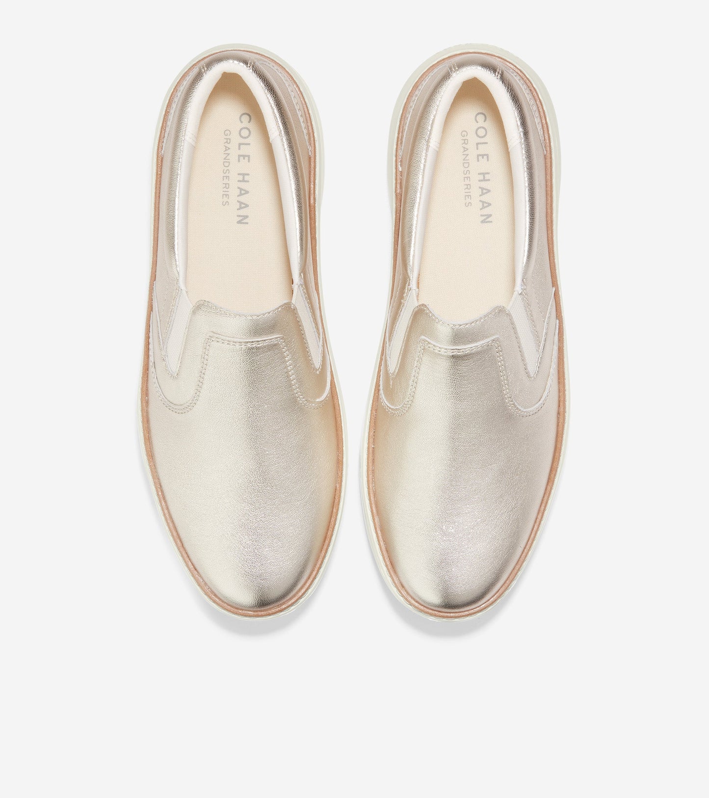 w26880-GrandPrø Topspin Slip-On Sneaker-Gold Talca-Ivory