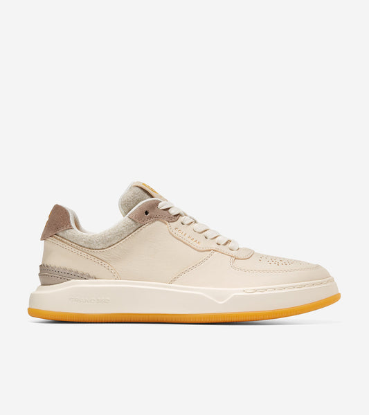 W26974-Women's GrandPrø Crossover Sneaker-Oat-Fleece-Ivory