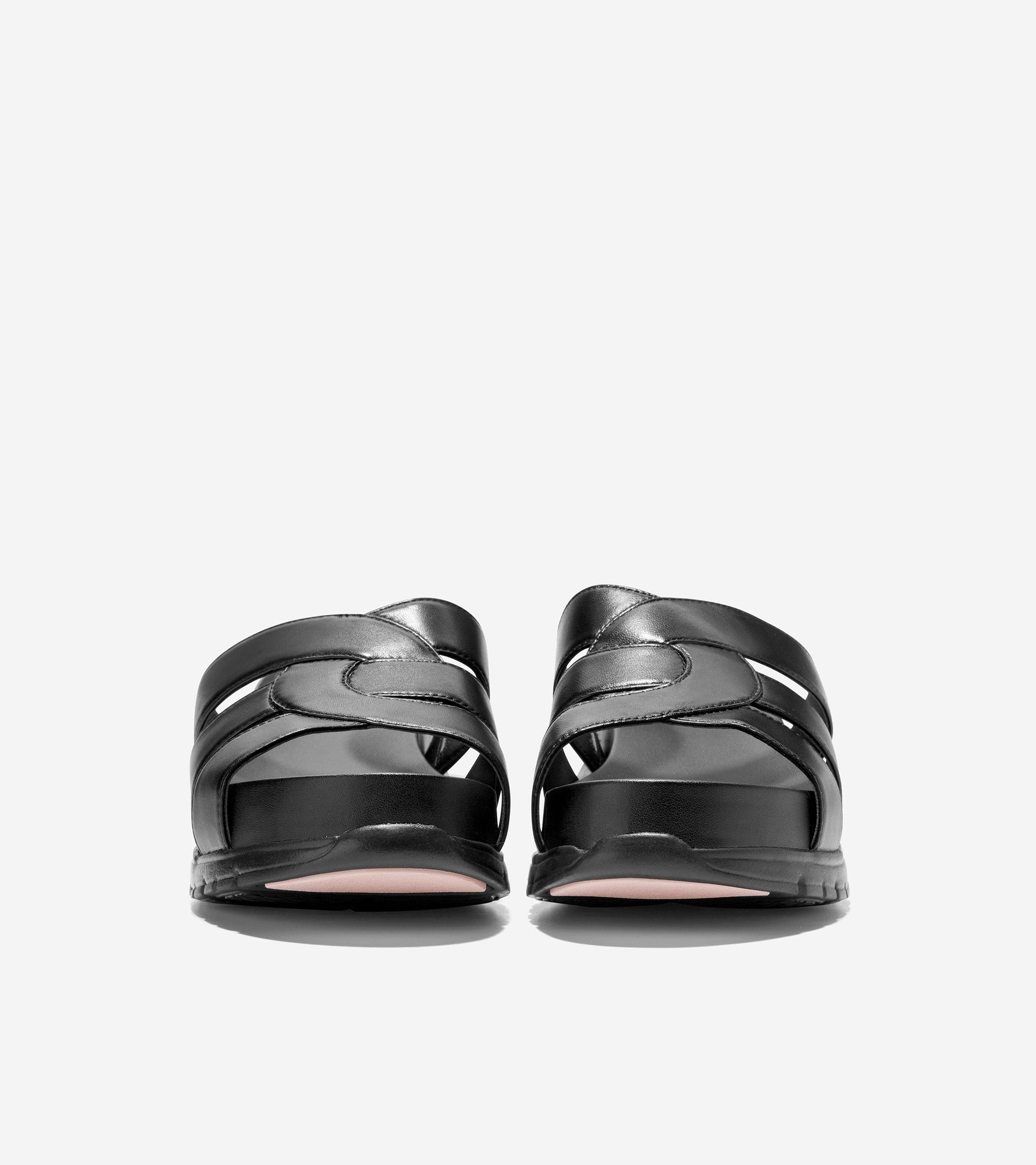 Women's ZERØGRAND Slotted Slide-W27319-Black/Black