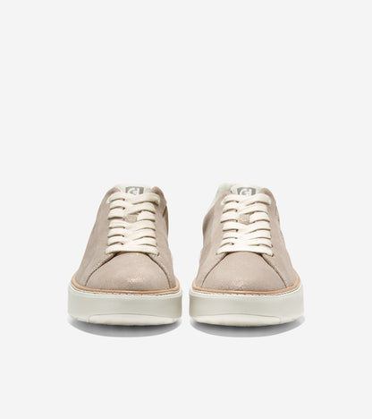 W27401-Women's GrandPrø Topspin Sneaker-Dove Metallic