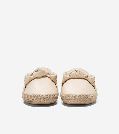 w28160-Women's Cloudfeel Knotted Espadrille-Angora Leather