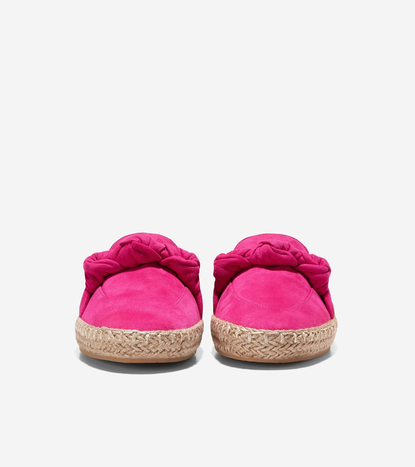 w28162-Women's Cloudfeel Knotted Espadrille-Pink Peacock Suede