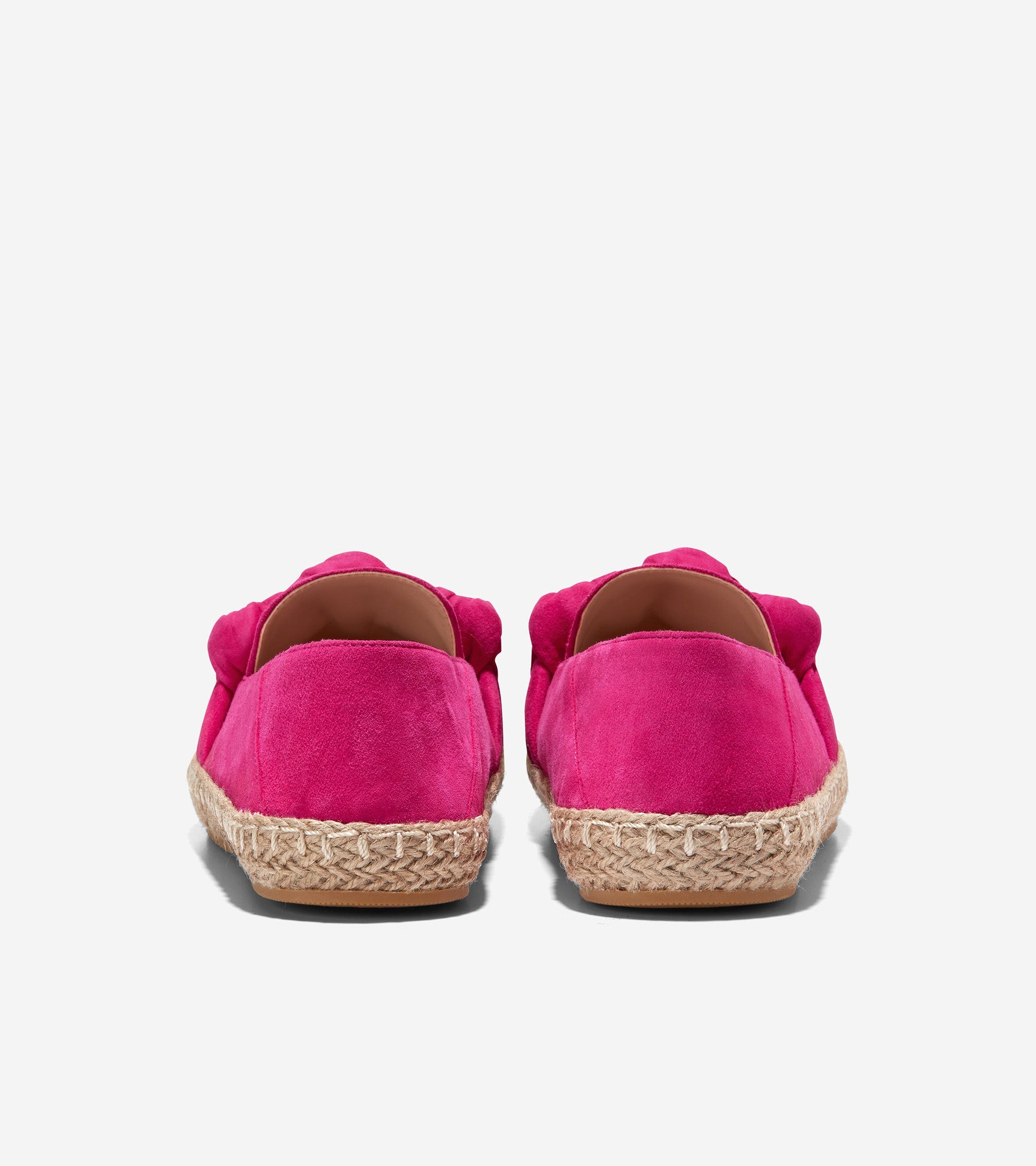 w28162-Women's Cloudfeel Knotted Espadrille-Pink Peacock Suede