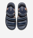 Women's Grandprø Daylin Wedge Triple Strap Sandals