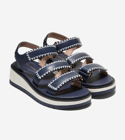 Women's Grandprø Daylin Wedge Triple Strap Sandals