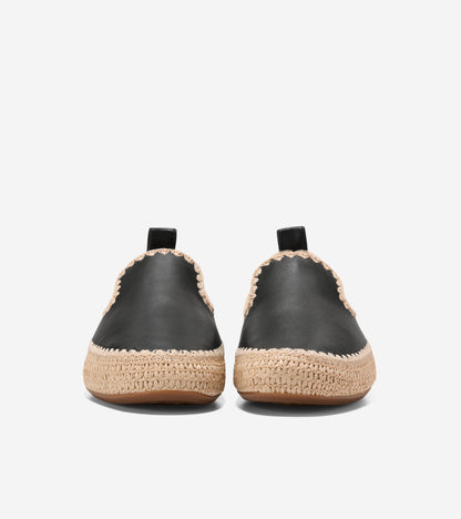 W34991:BLACK-NATURAL RAFFIA