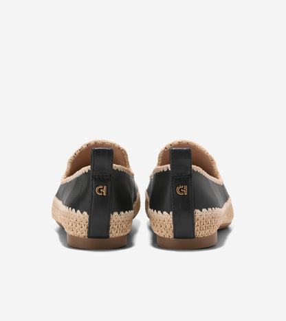 W34991:BLACK-NATURAL RAFFIA