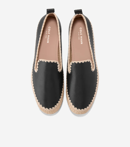 W34991:BLACK-NATURAL RAFFIA