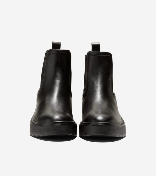 Women’s ZERØGRAND Cityquest Waterproof Wedge Boots