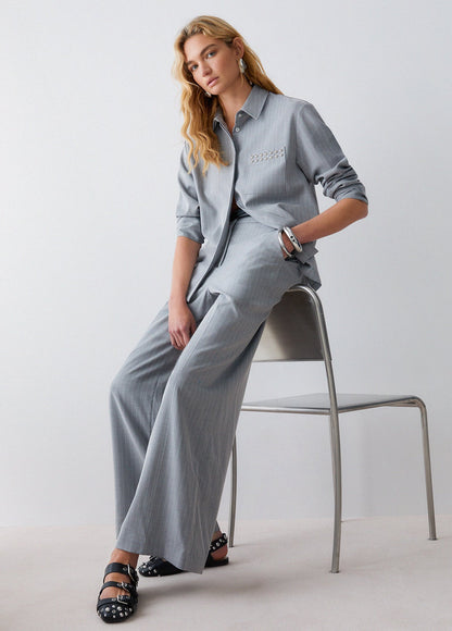 WA6099T349AP968636-grey pinstripe