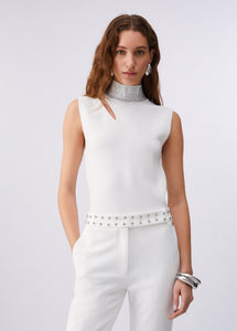 white wool