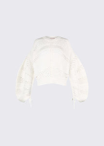 white wool