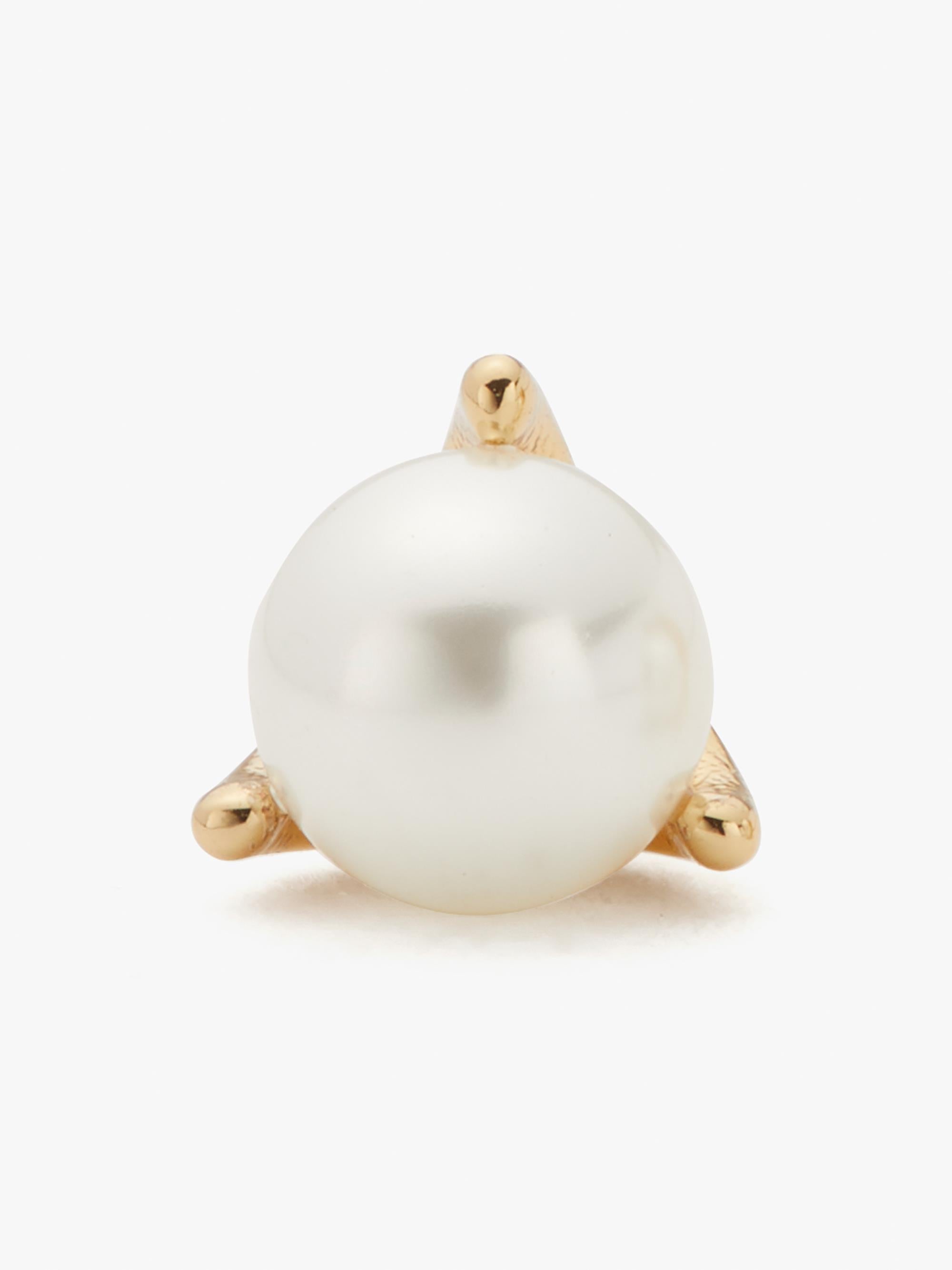 wbr00230_mini trio prong studs_Cream/Gld